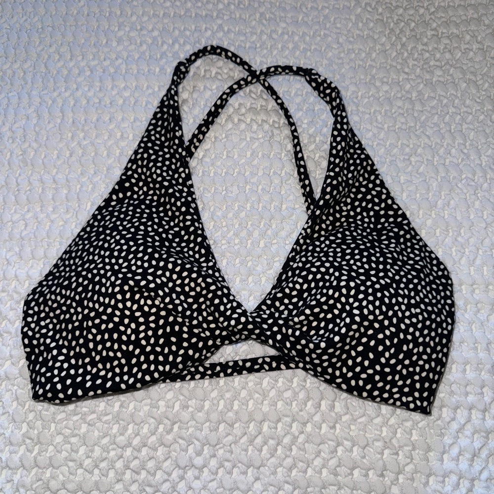Strappy sports bra